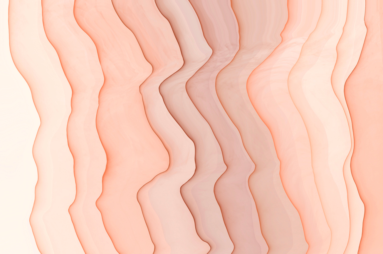 Orange Alcohol Ink Watercolor Background